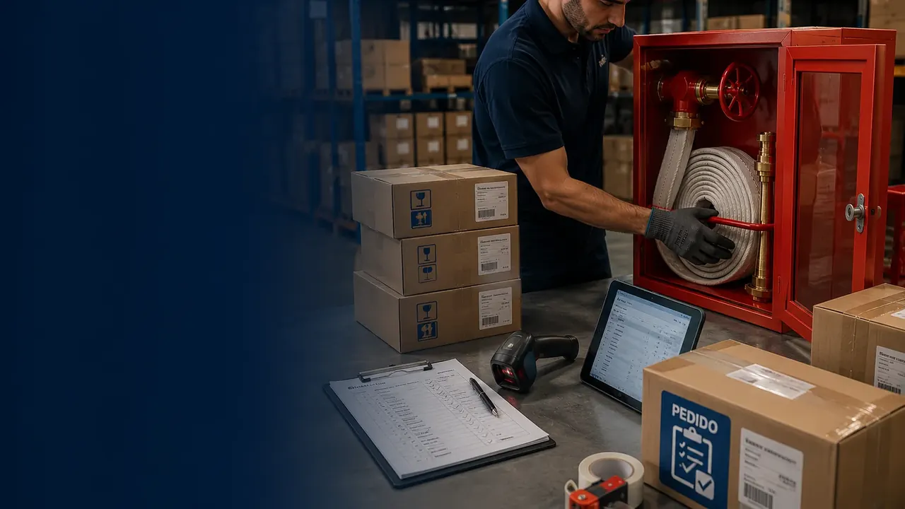 Preparación cuidadosa de un pedido M2B